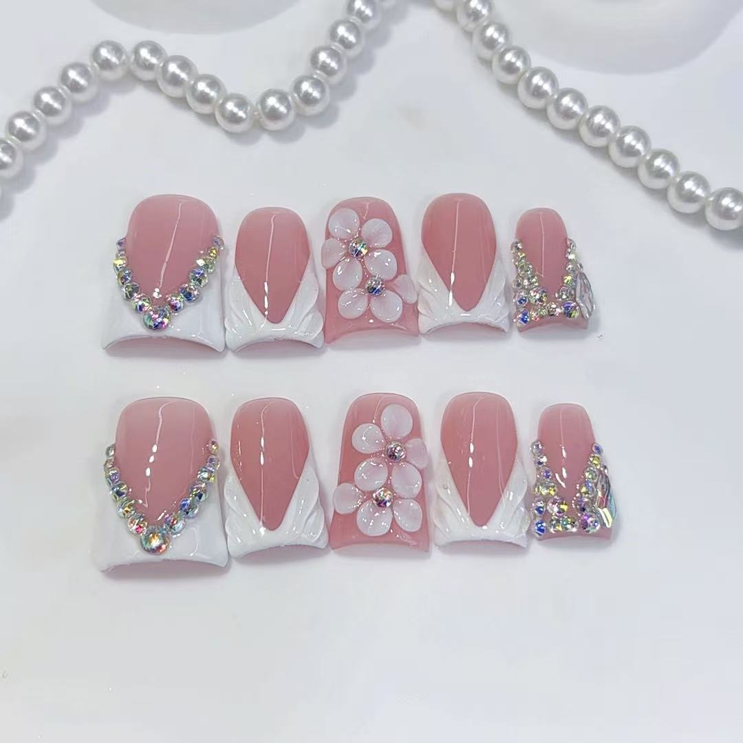 Nail Art Aesthetic - 10pcs High-end Simple and elegant style,
