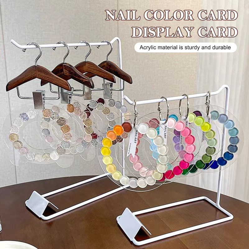 Nail Art Vector - 【B】Nail Swatches Color Card Display Board