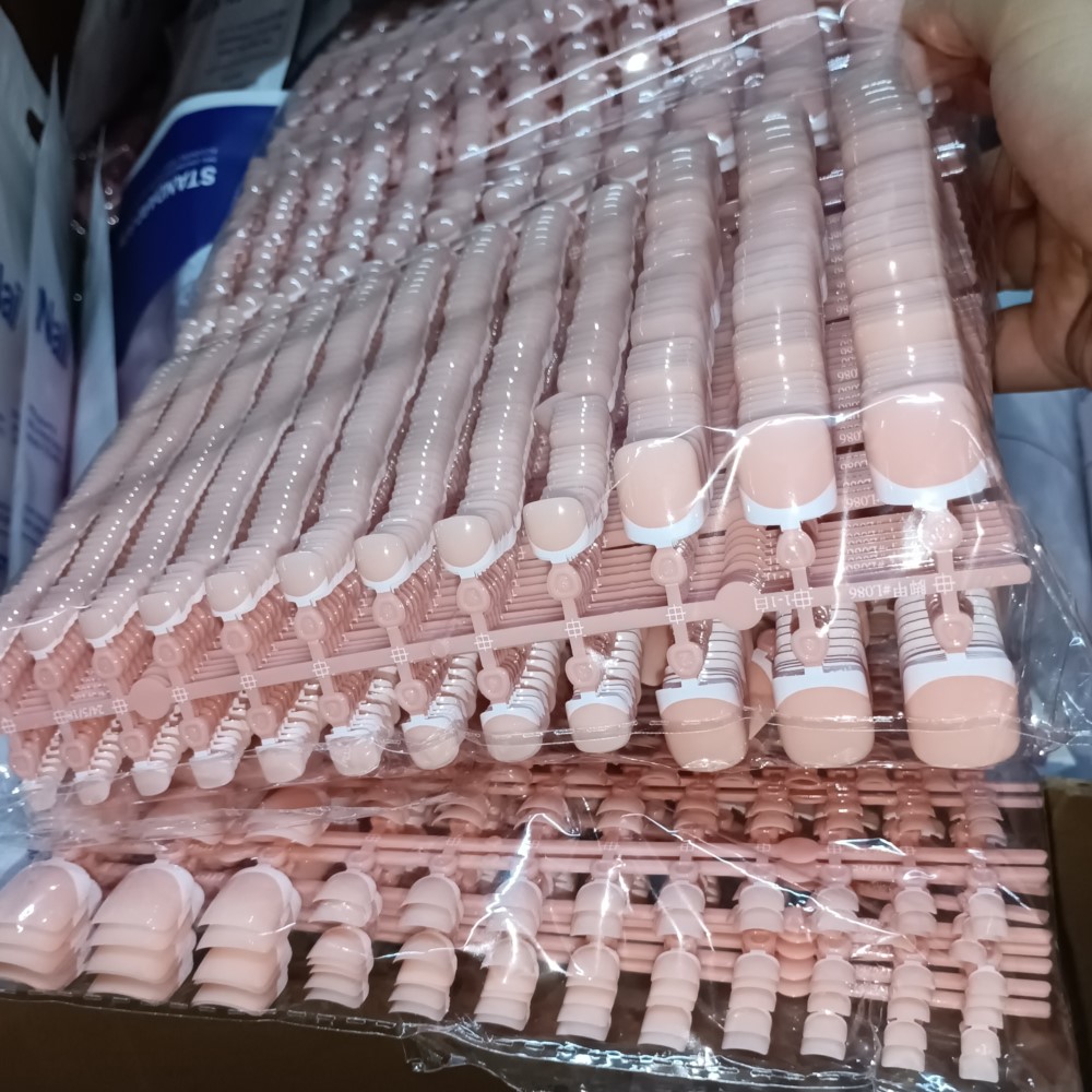 Nail Art French Nails - 120pcs Square ToeNail Tips - Short