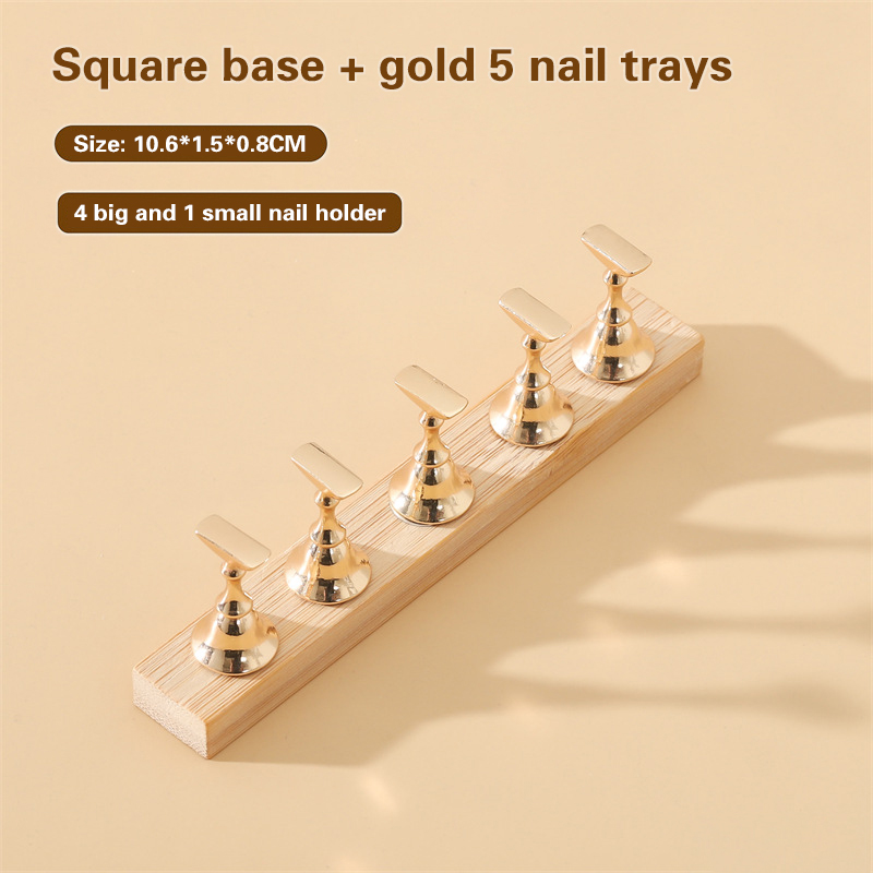 5/10Pcs Nail Holder False Nail - đánh giá và giá Nail Art Vector