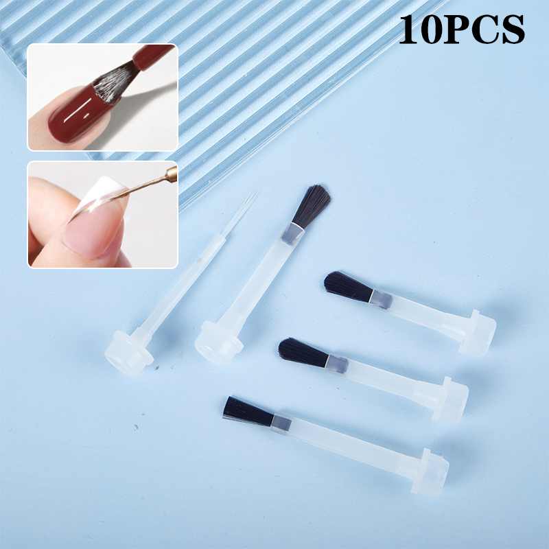 Disposable Nail Brush 10Pcs/Bo - đánh giá và giá Dip Powder Nail