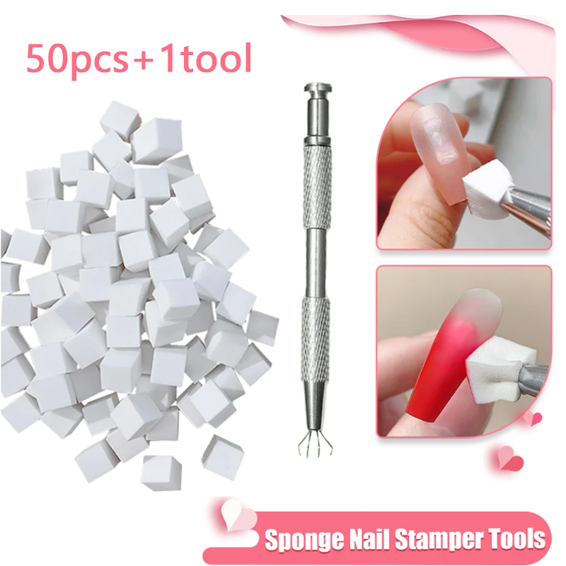 50/150pcs Sponge Gradient Nail - đánh giá và giá Dip Powder Nail