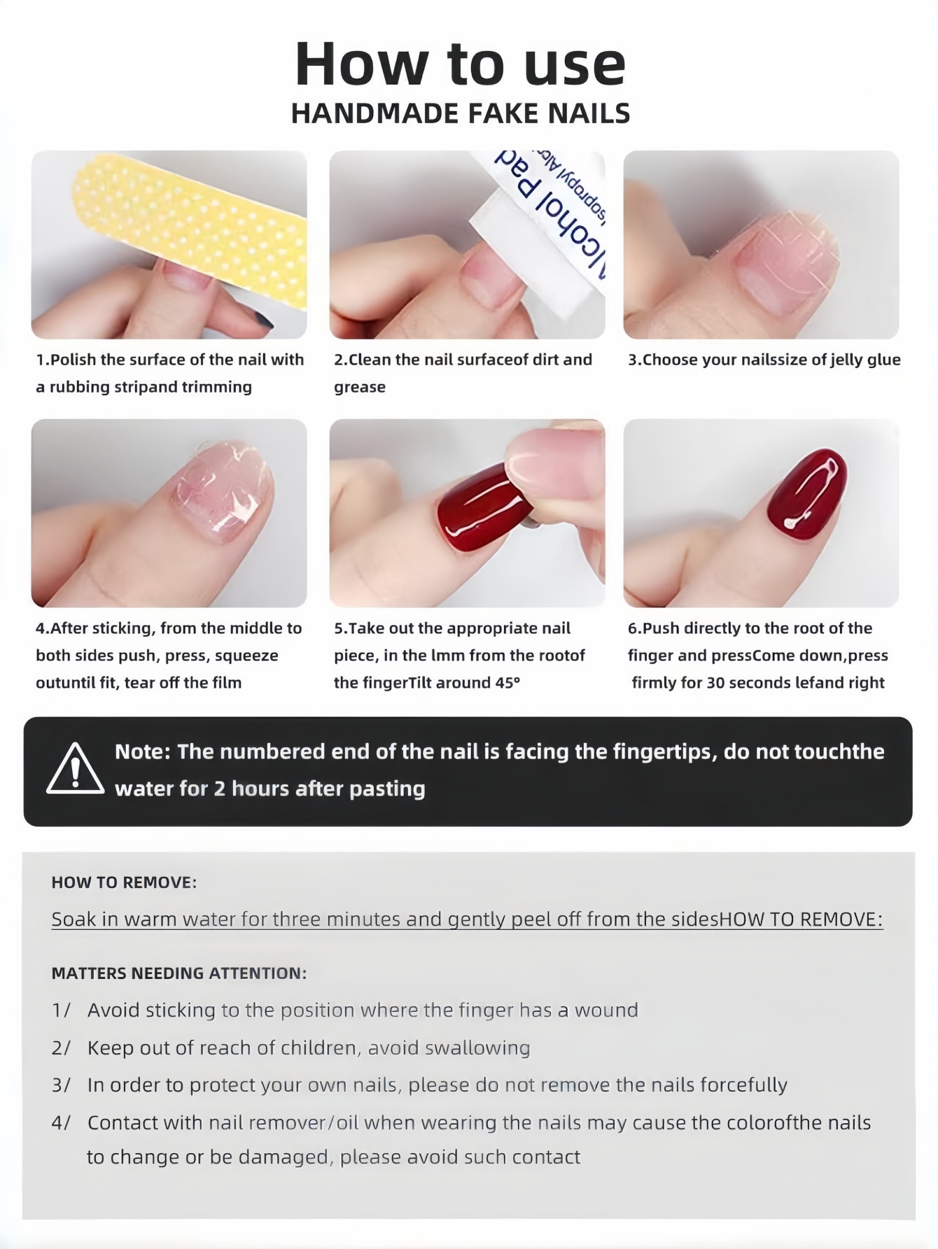 10 Pieces of Almond-Shaped Pre - đánh giá và giá Nail Art Quirky