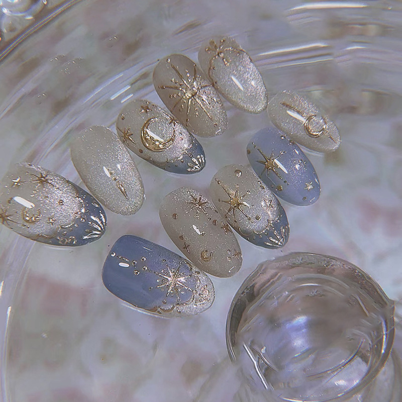 24pcs Gilded Starlight Stick o - đánh giá và giá Nail Art Quirky