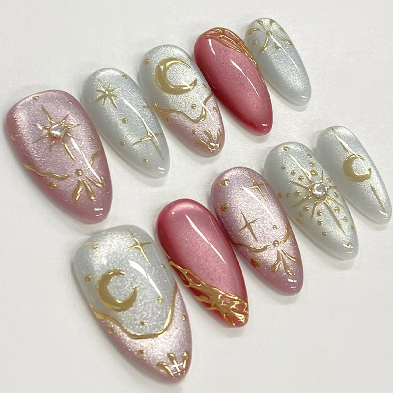 24pcs Gilded Starlight Stick o - đánh giá và giá Nail Art Quirky