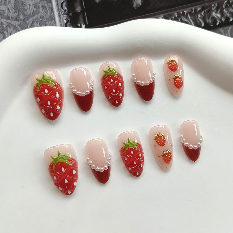 10Pcs Women French Style 3D St - đánh giá và giá Nail Art French Nails