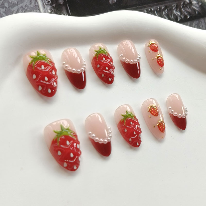 10Pcs Women French Style 3D St - đánh giá và giá Nail Art French Nails