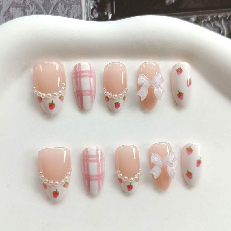 10Pcs Women French Style 3D St - đánh giá và giá Nail Art French Nails
