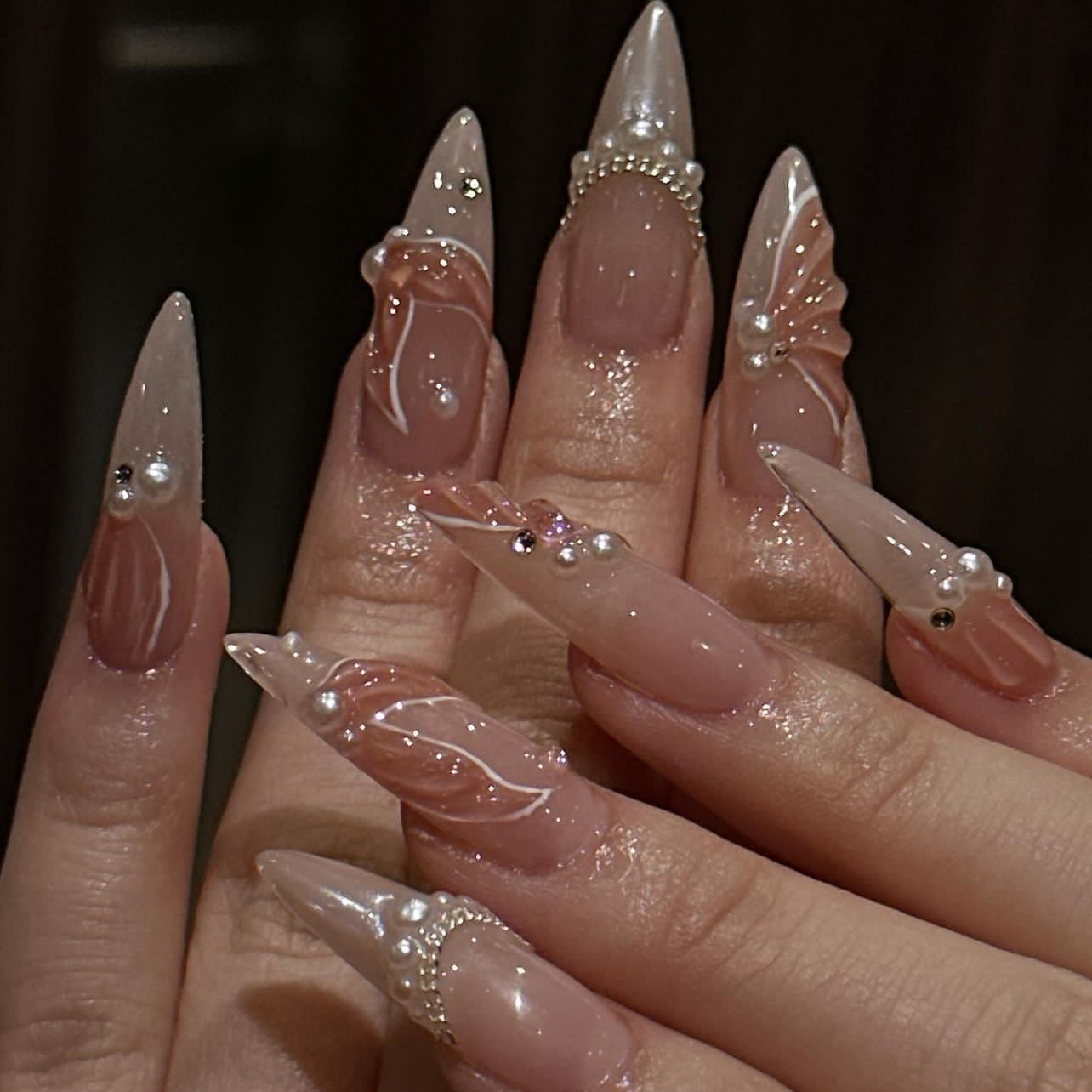 24pcs Fashion Rhinestone Press - đánh giá và giá Nail Art Quirky