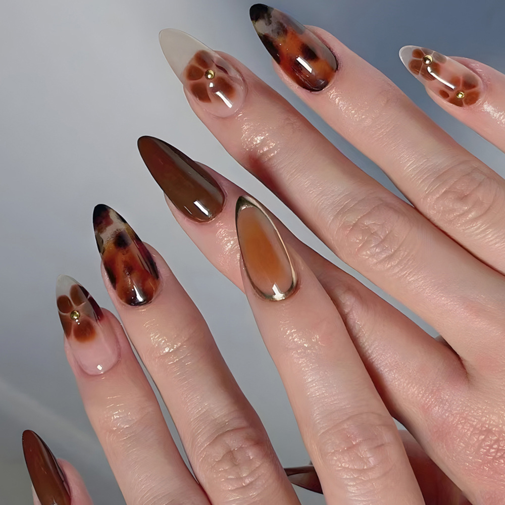 24pcs Fashion Rhinestone Press - đánh giá và giá Nail Art Quirky