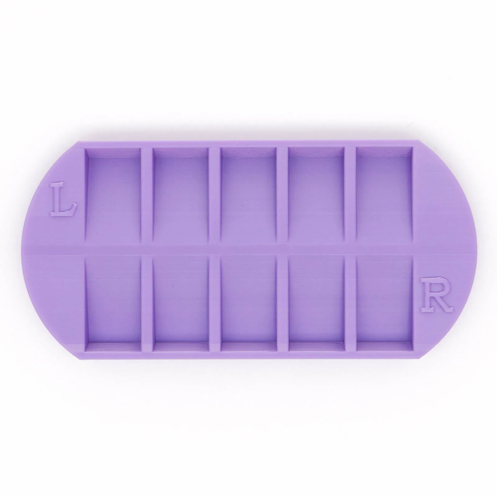 8-Grids Nail Tip Storage Tray  - đánh giá và giá Nail Art Vector