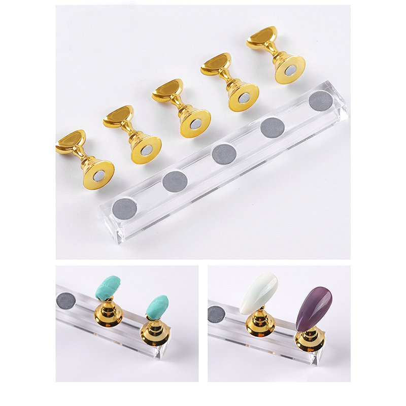 5/30pcs/Set Magnetic Nail Hold - đánh giá và giá Nail Art Vector