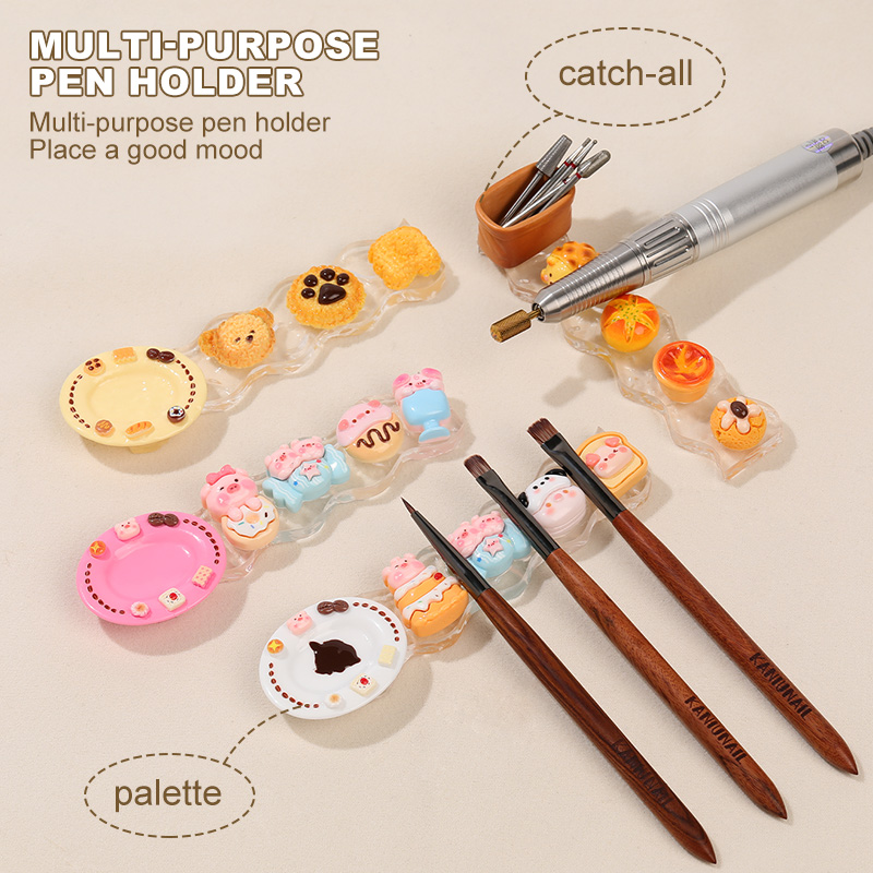 KANIU Cute Animal Nail Brush H - đánh giá và giá Nail Art Vector