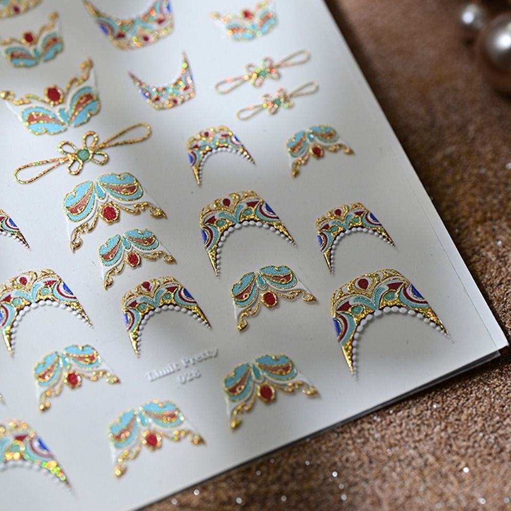 5D Luxurious 5D Nail Stickers  - đánh giá và giá Nail Art Elegant