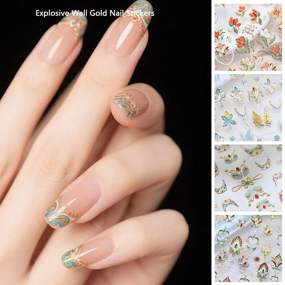 5D Luxurious 5D Nail Stickers  - đánh giá và giá Nail Art Elegant