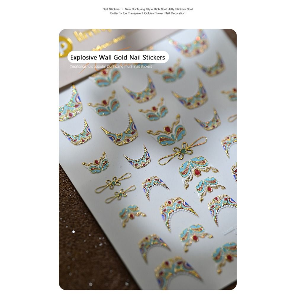 5D Luxurious 5D Nail Stickers  - đánh giá và giá Nail Art Elegant