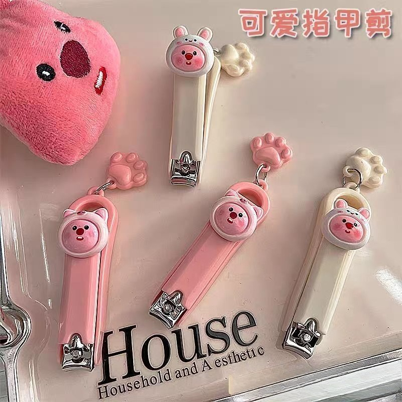 Pororo Loopy Cartoon Nail Clip - đánh giá và giá Nail Art Quirky