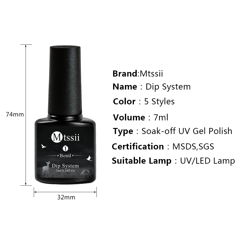 Mtssii 1/5pcs Dipping Nail Pow - đánh giá và giá Dip Powder Nail