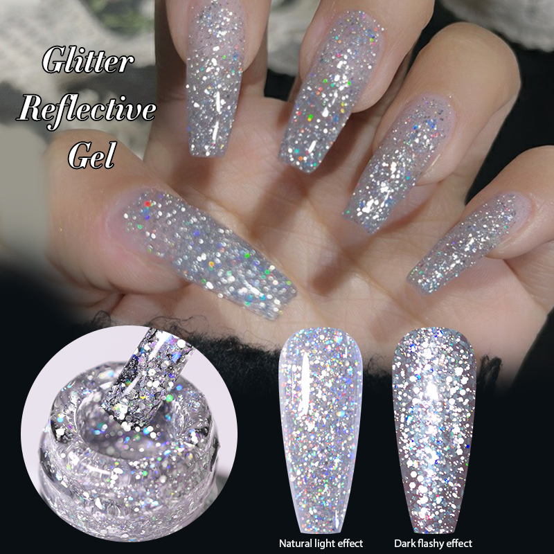 BORN PRETTY 6 Colors Reflectiv - đánh giá và giá Dip Powder Nail