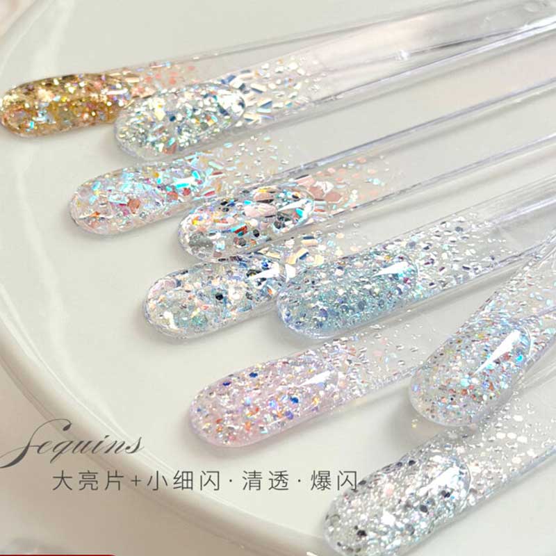 MR NAIL Glitter Mermaid Bubble - đánh giá và giá Dip Powder Nail