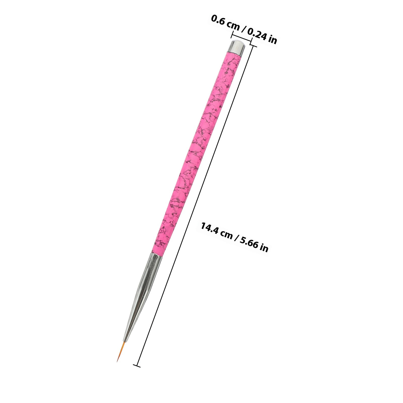 3Pcs Nail Art Liner Brush Pens - đánh giá và giá Nail Art Elegant