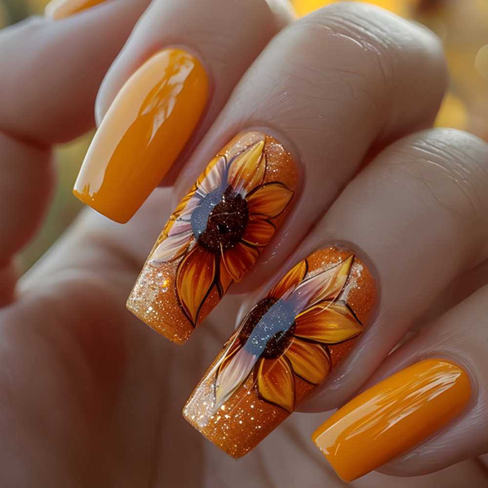 24pcs Blue Press on Nails Spic - đánh giá và giá Nail Art Aesthetic