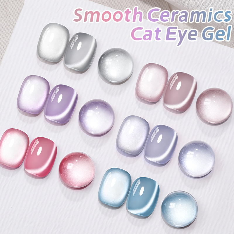 Magnetic Cat Eye Gel Nail Poli - đánh giá và giá Nail Art Cat Eye Pink