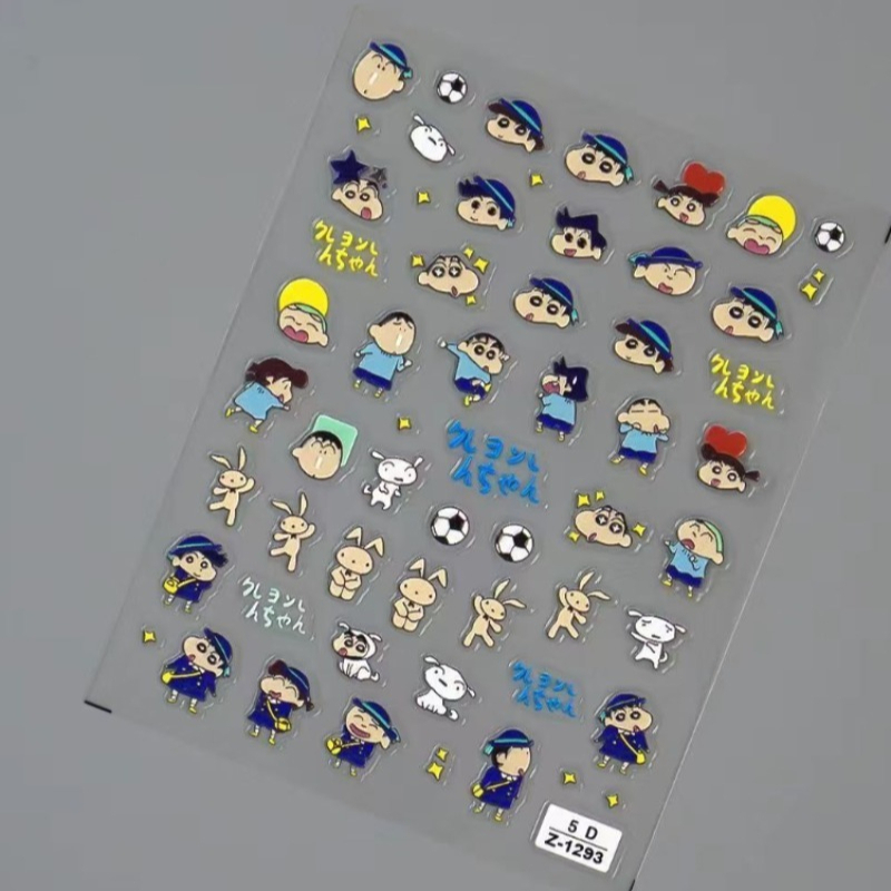 Crayon Shin-chan Creative Pape - đánh giá và giá Nail Art Quirky
