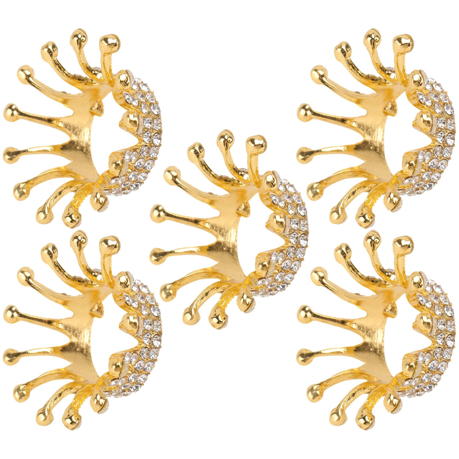 5Pcs Elegant Crown Pearl Manic - đánh giá và giá Nail Art Elegant
